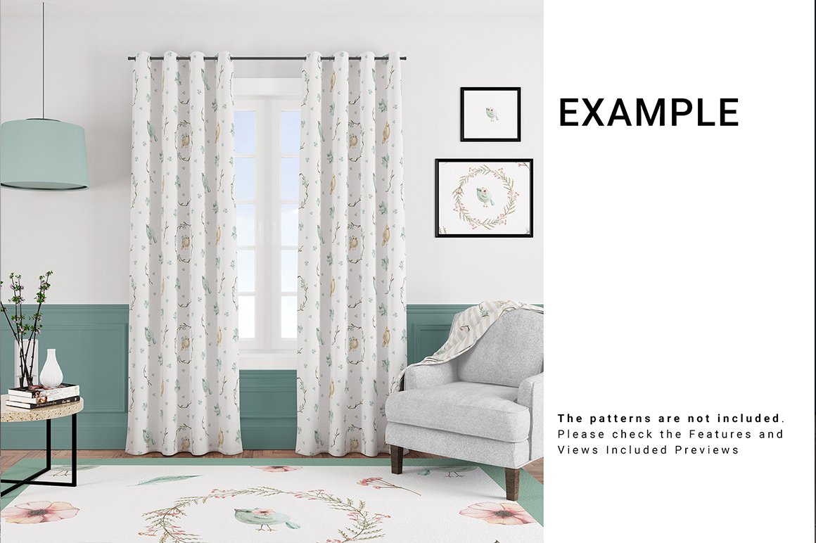 5 Types of Curtains, Rug & Blanket Vol.3