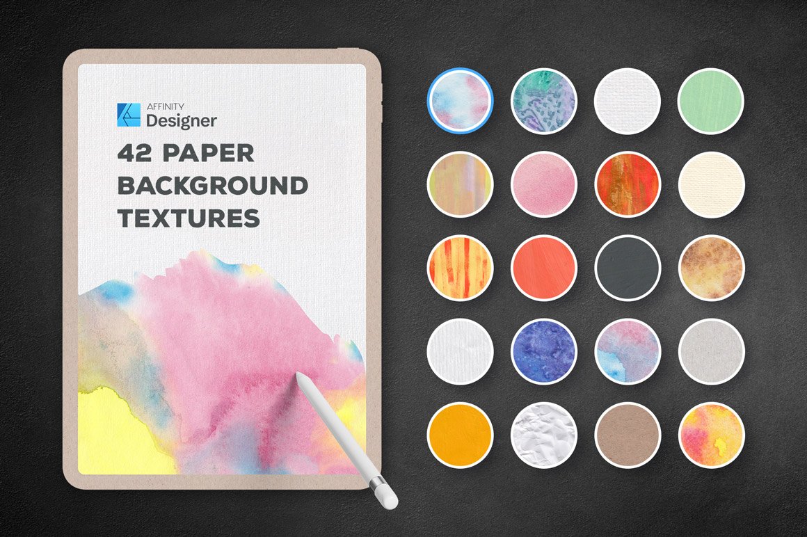 Affinity Designer Background Paper Textures