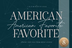 American Favorite - Luxury Font Duo