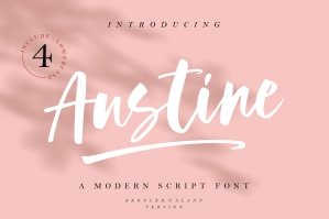 Austine - A Modern Script Font