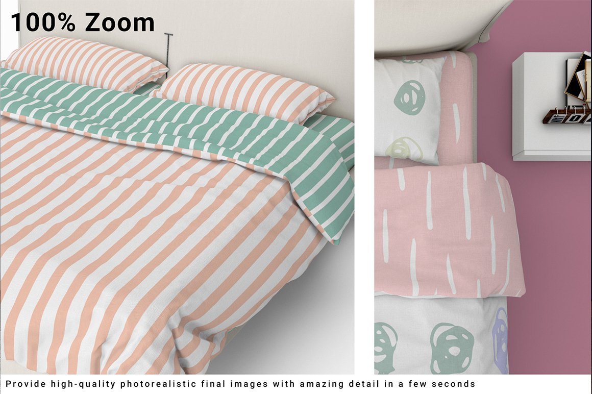 Bed Linen Mockup Set
