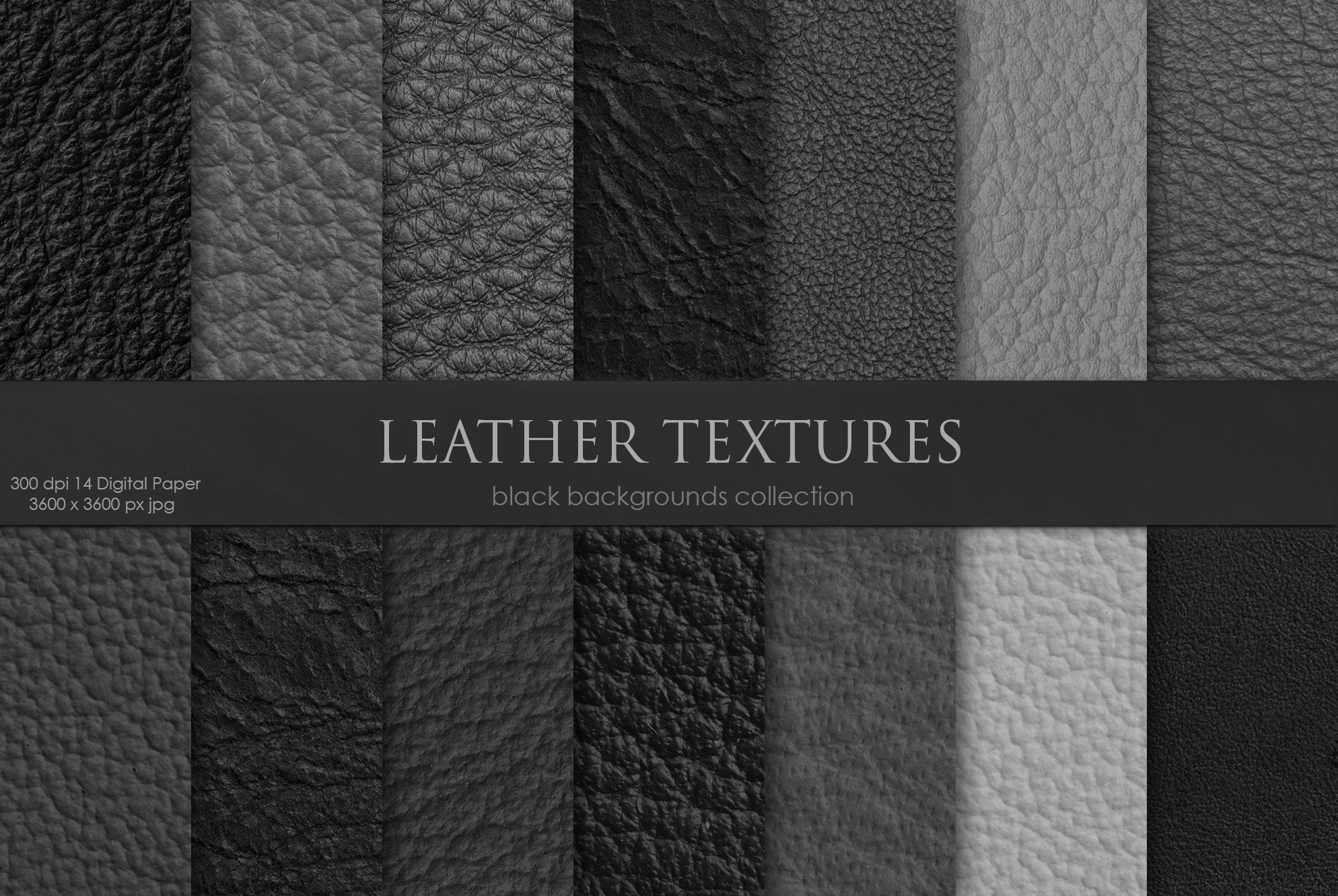 Black Leather Textures 2