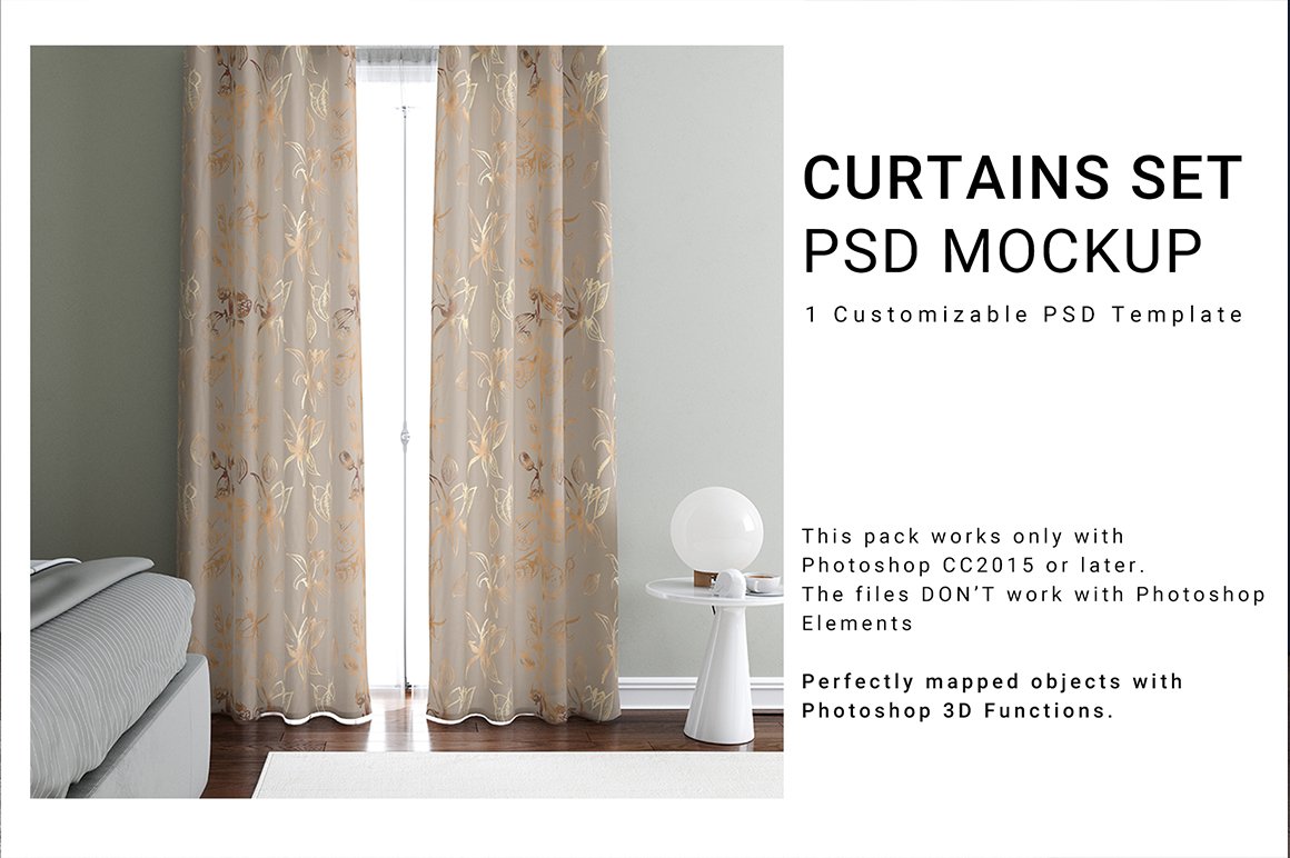 Curtains Mockup Set
