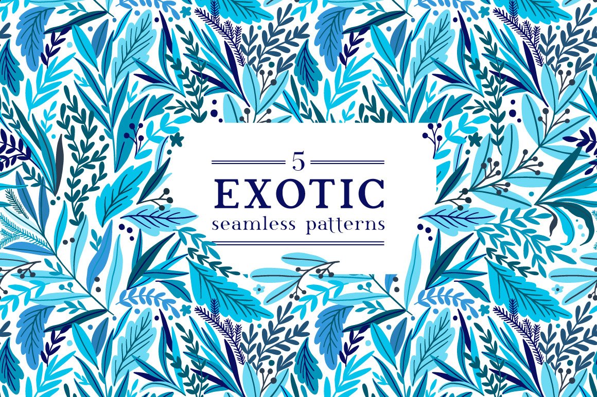 Exotic Leaves Pattern
