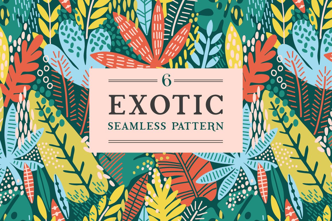 Exotic Leaves Pattern 2