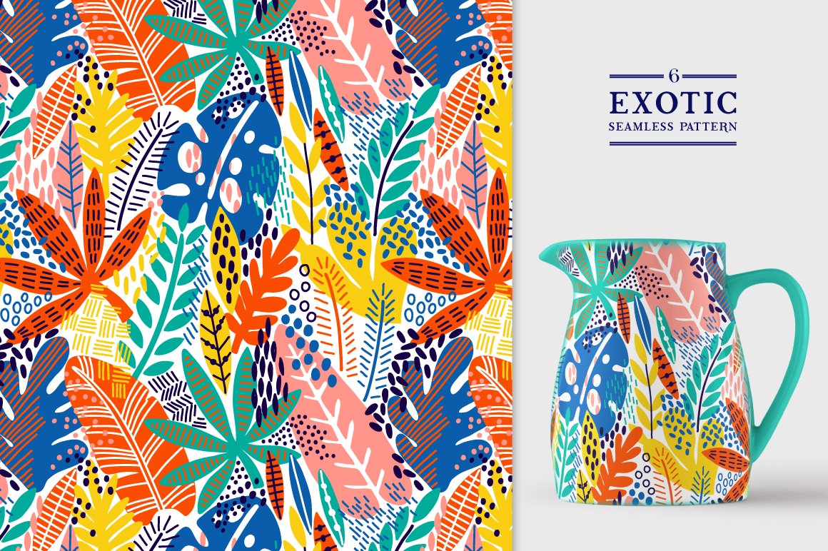 Exotic Leaves Pattern 2