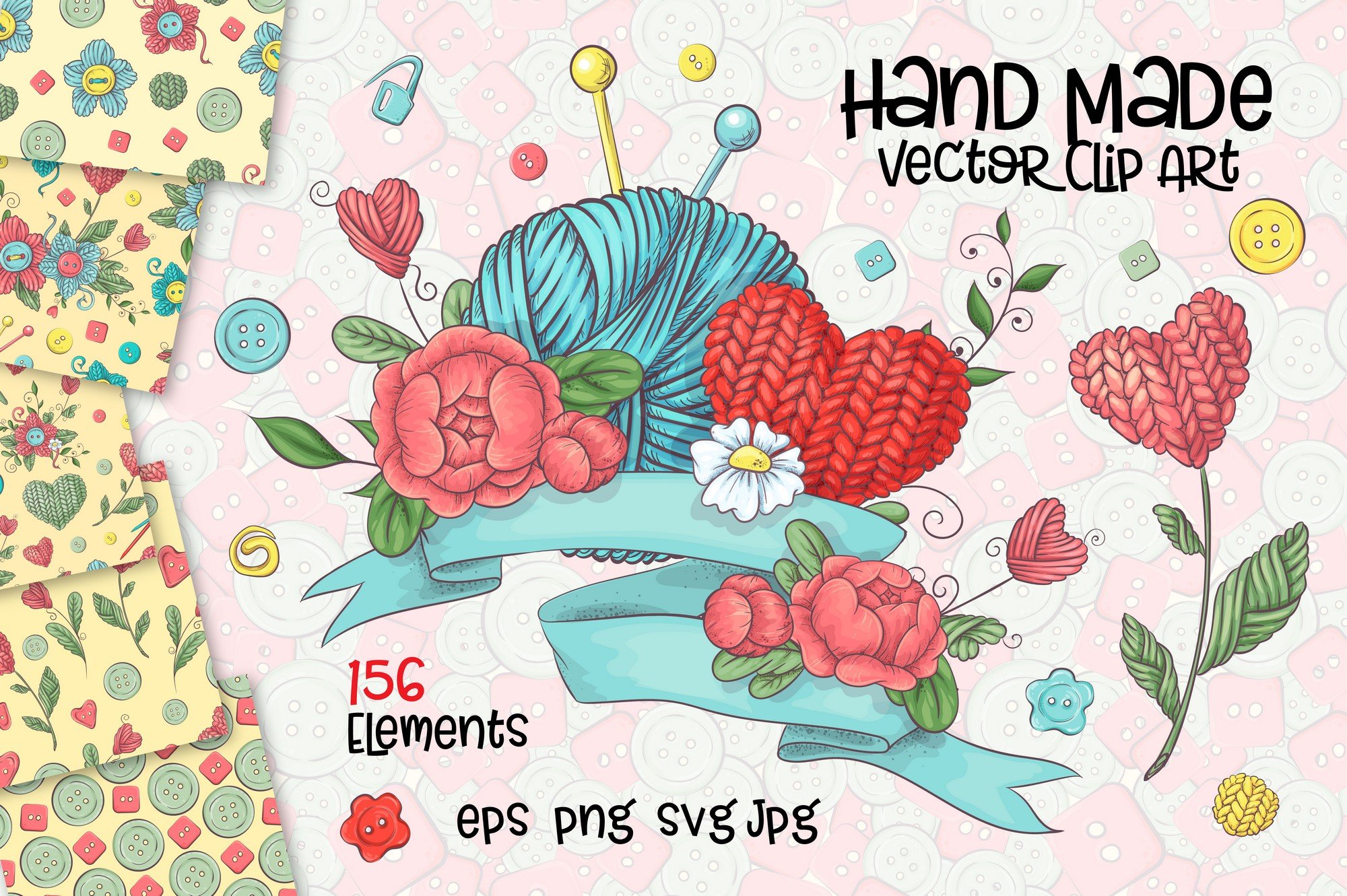 Hand Made – Vector Clip Art