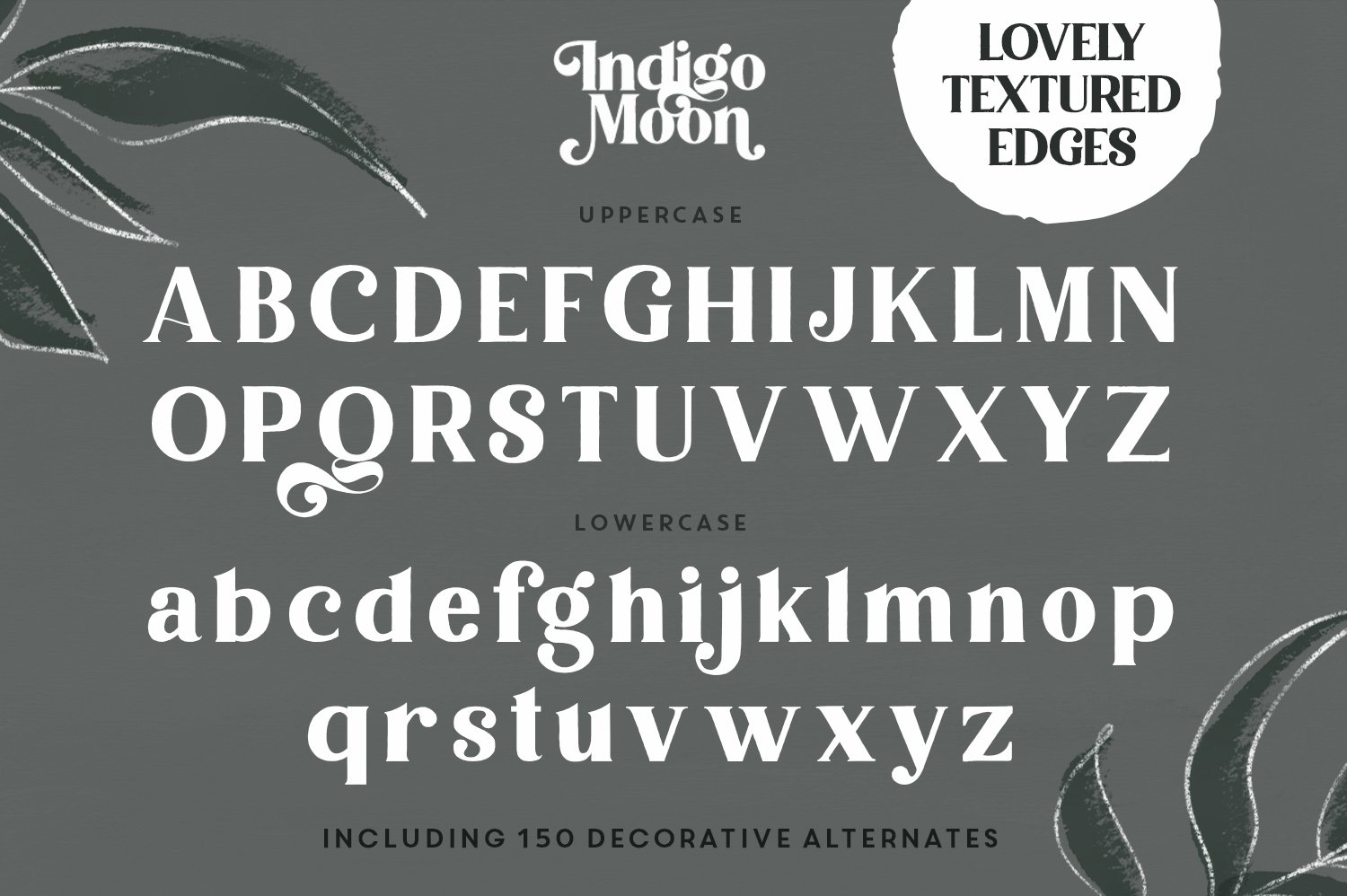 Indigo Moon Decadent Serif
