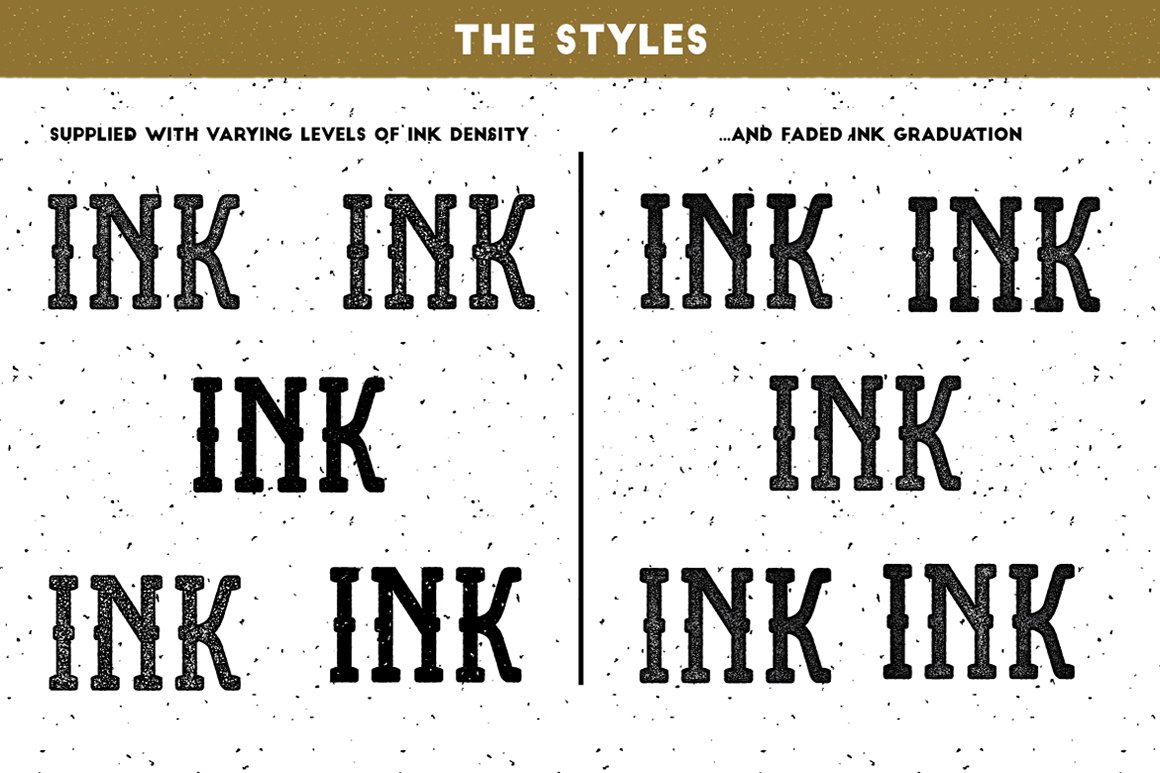 Ink Stamp Layer Styles