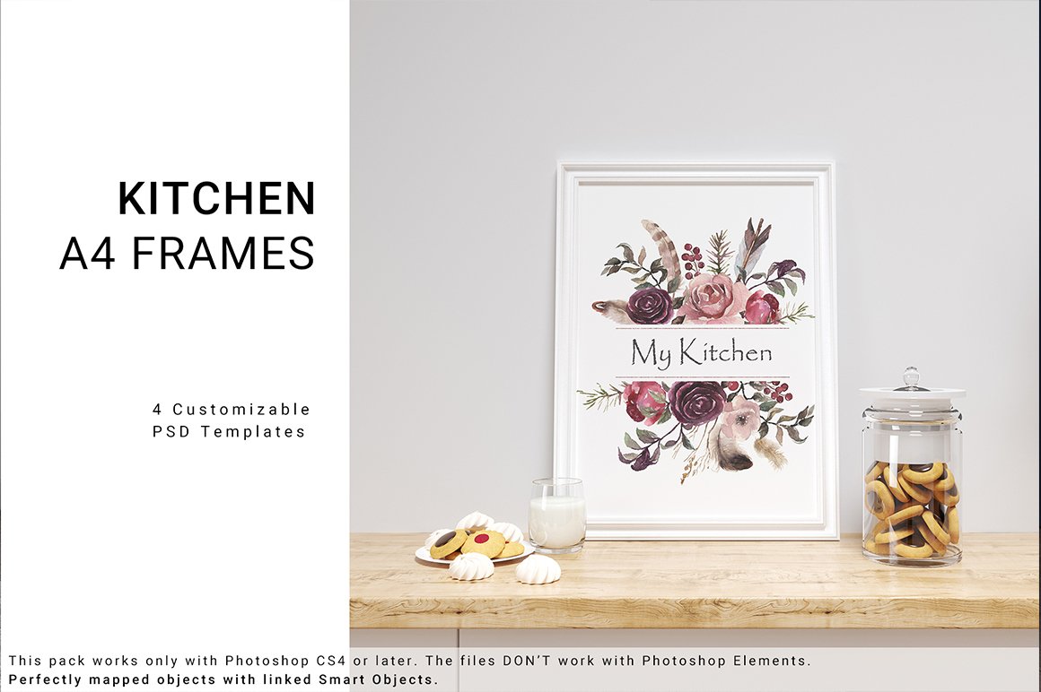 Kitchen A4 Frame Set