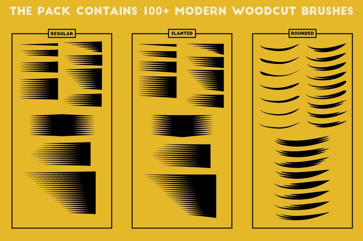 Modern Woodcut - Affinity Brushes