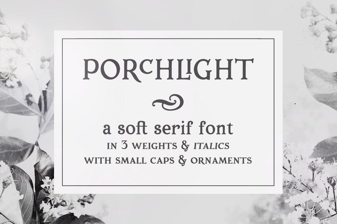 Porchlight - Trendy Serif Font