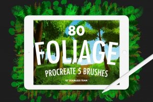 Procreate 5 - Foliage Brushes
