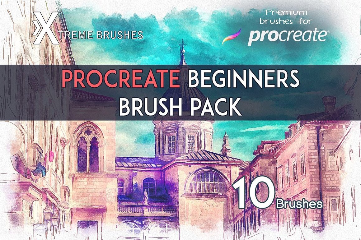 Procreate Beginners Brushpack