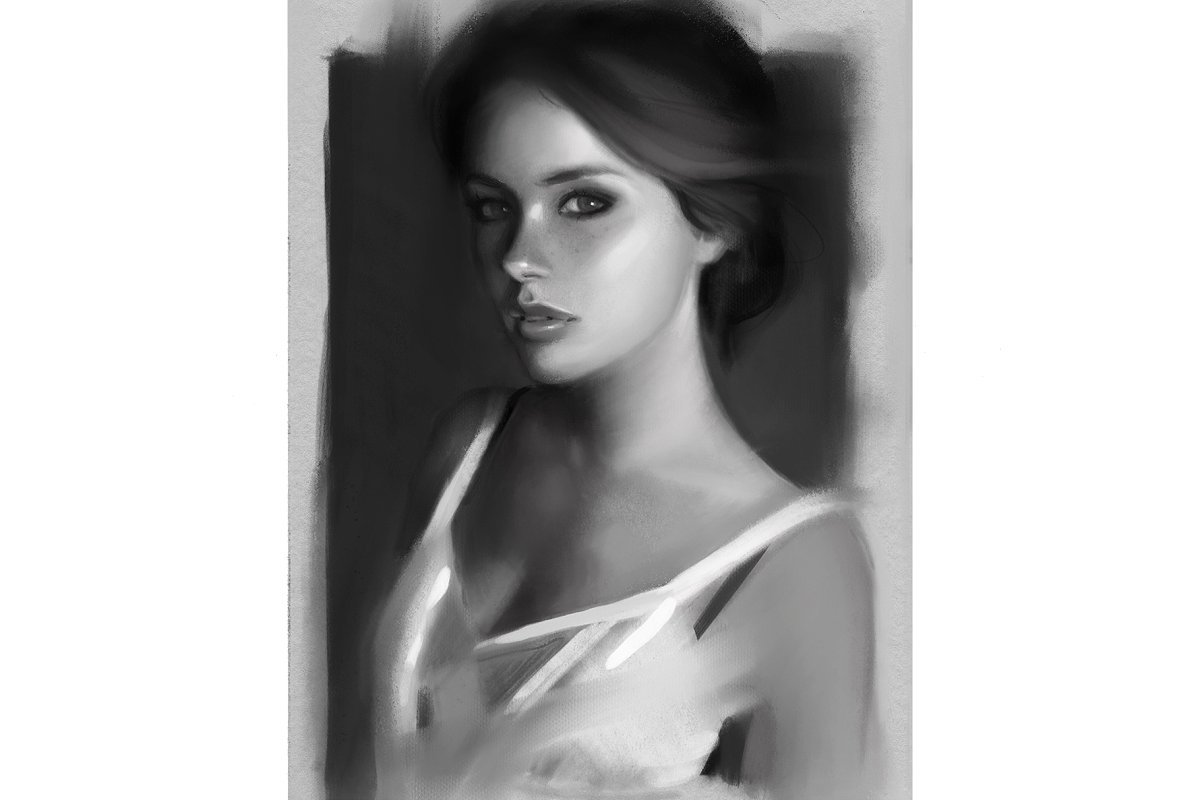 Procreate Charcoal Brush Set and Texture Pack