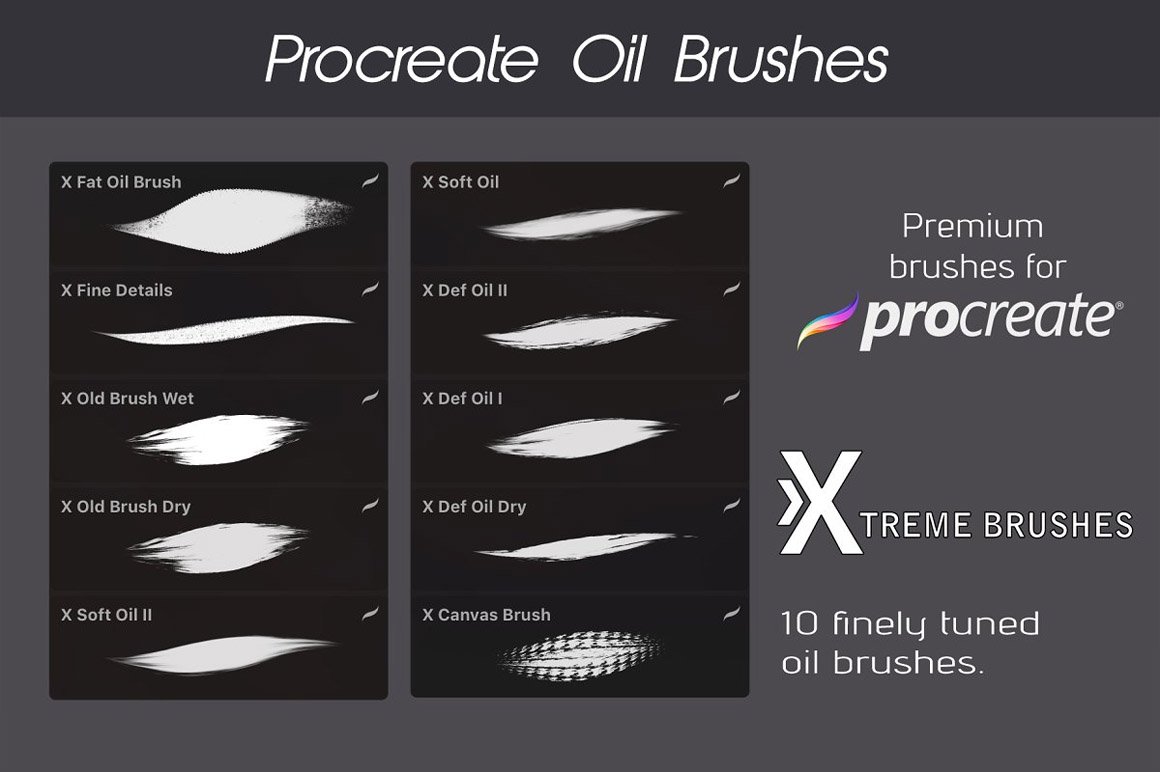 Procreate Oil Brushes