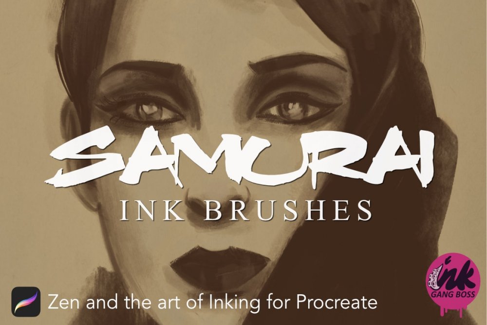 15 Best Procreate Inking Brushes for Inktober