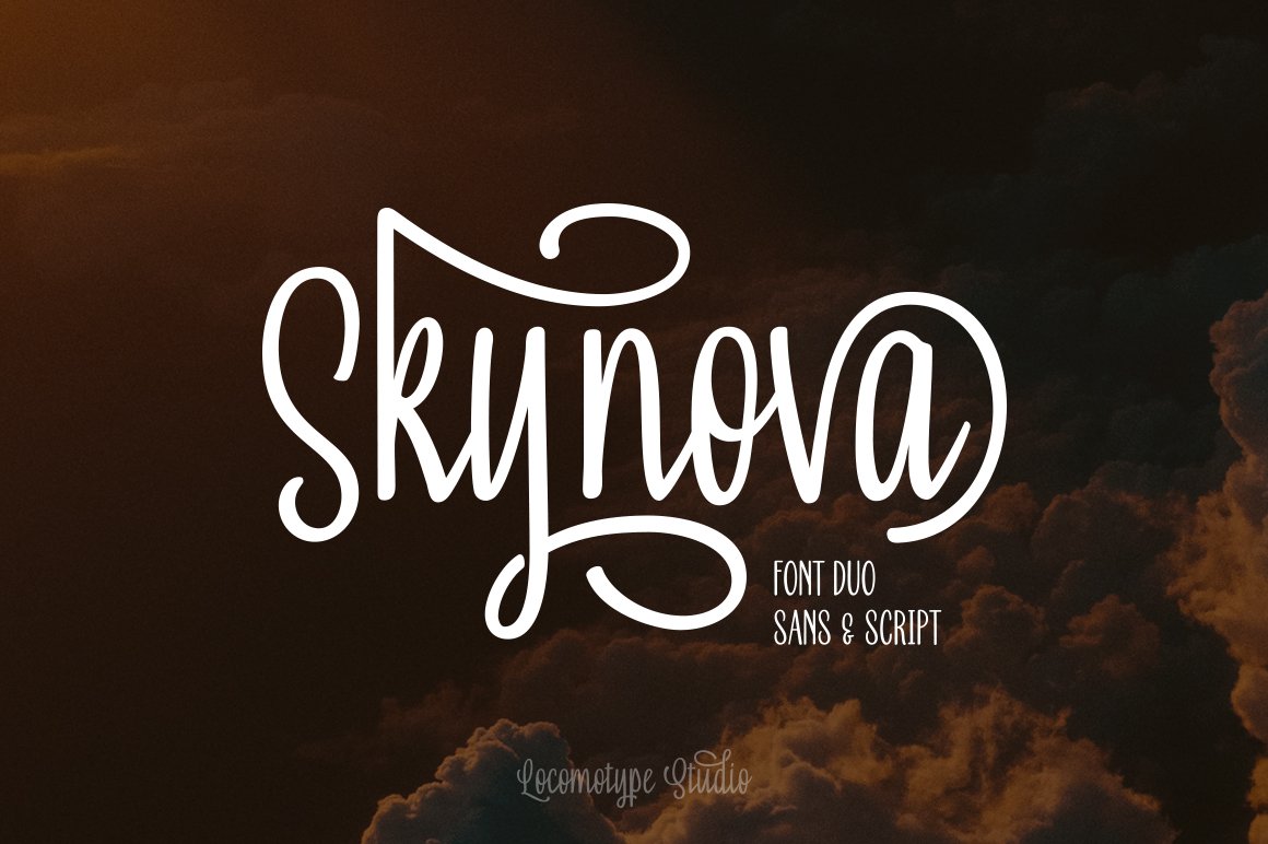 Skynova Font Duo
