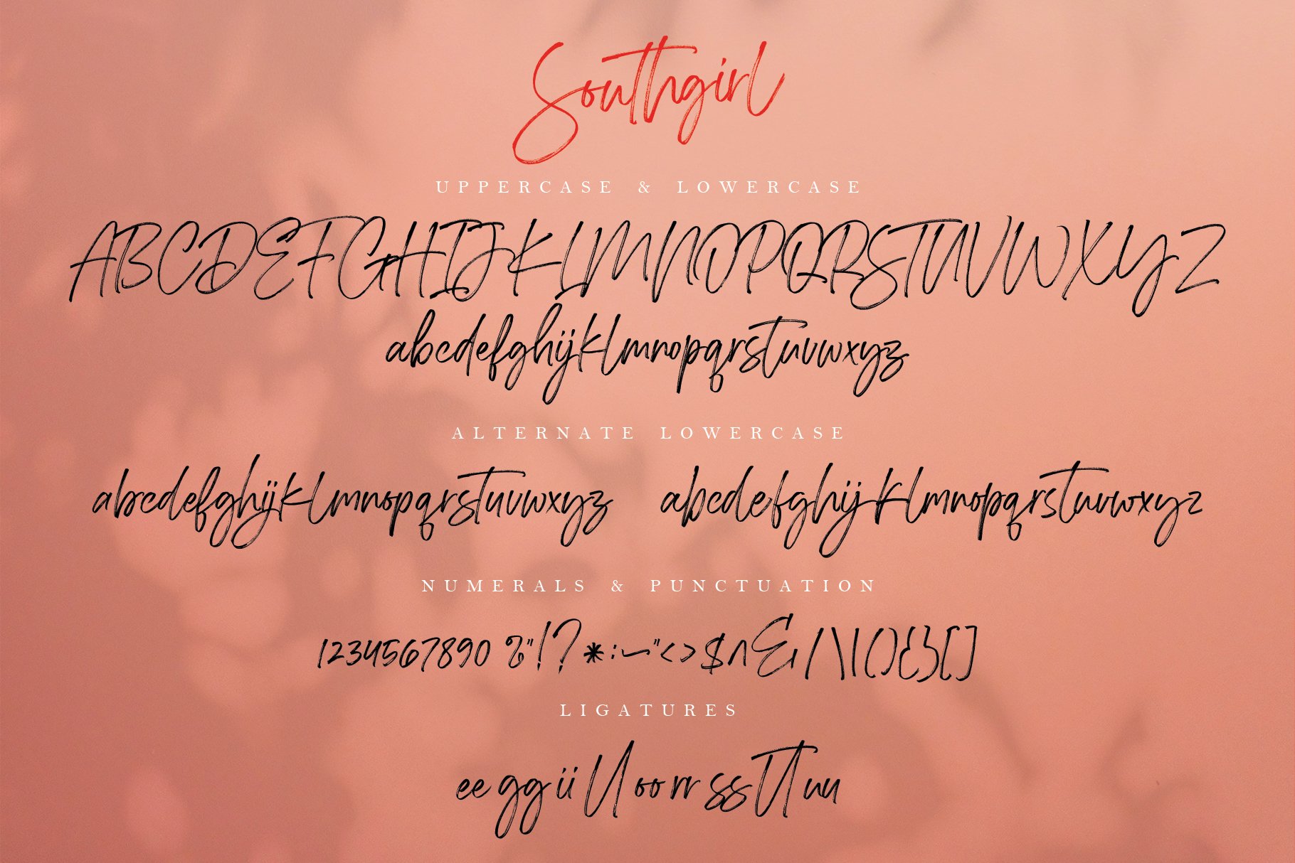 Southgirl - Handwritten Font