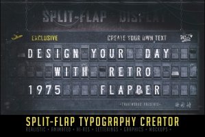 Split-Flap Typography Creator