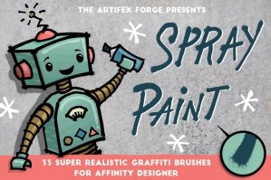 Spray Paint - Affinity Brushes