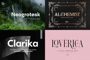 The Modern Designer’s Extensive Font Library