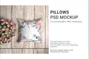 Throw Pillows Mockup Set