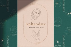 Aphrodite Branding Logos