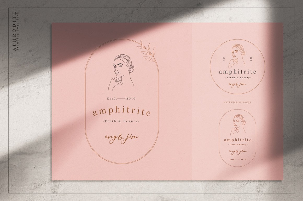 Aphrodite Branding Logos