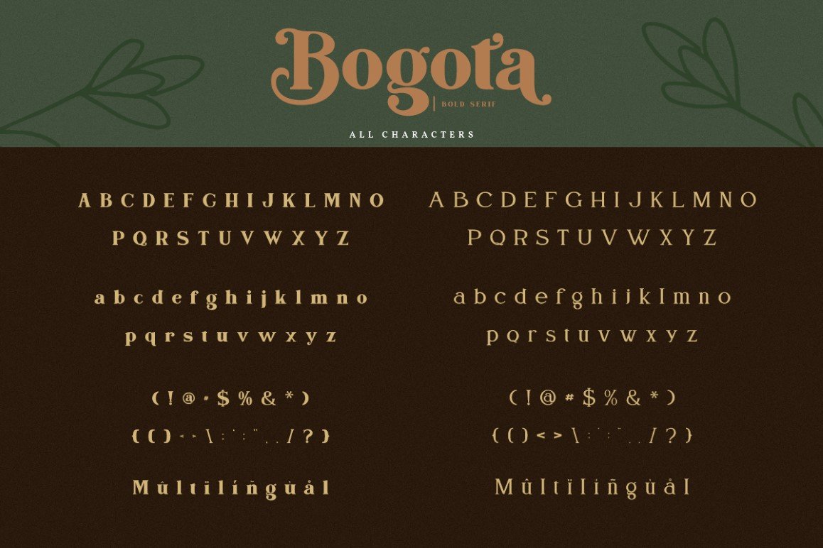 Bogota - Elegant Serif Font