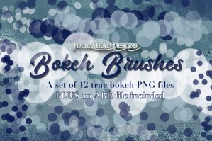 Bokeh Brushes in .ABR and .PNG Formats