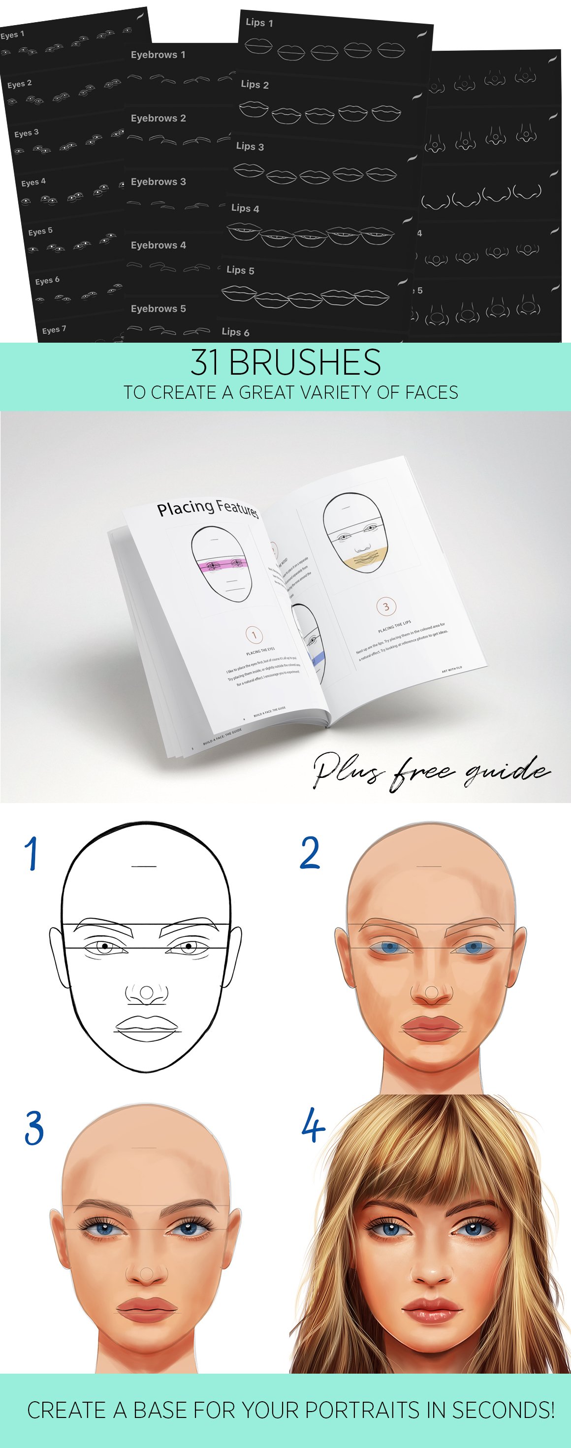 Build a Face Brushset