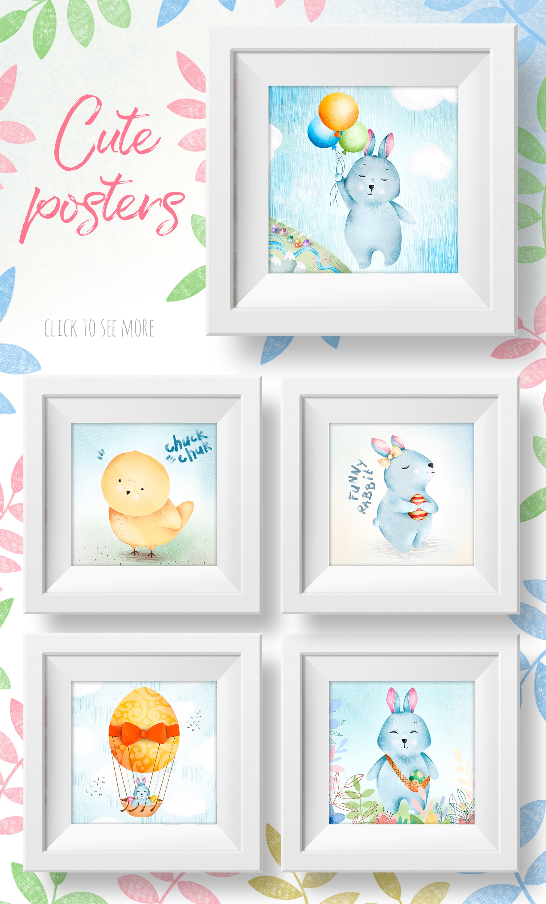 Easter Adventure - Cute Hand Drawn Collection