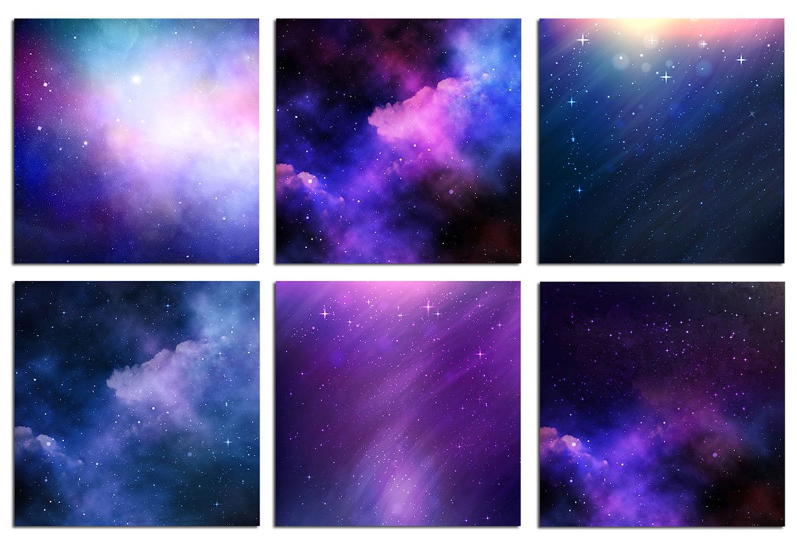 Galaxy and Space Backgrounds