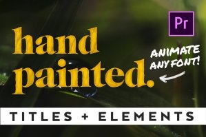 Hand Painted Titles & Elements