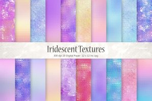 Iridescent Foil Backgrounds