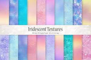 Iridescent Foil Textures