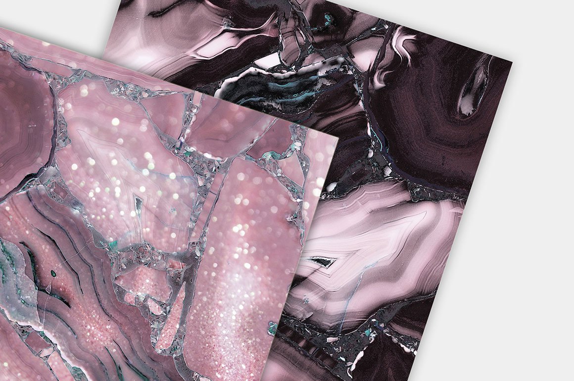 Modern Rose Marble Textures