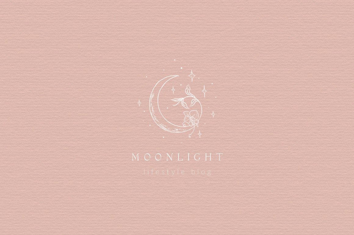 Moon Logo Template Branding Kit