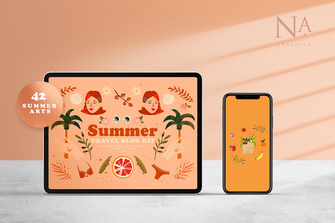 Summer Travel Blog Kit