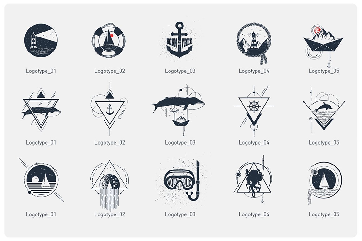 Welcome Aboard - 15 Logos & Badges