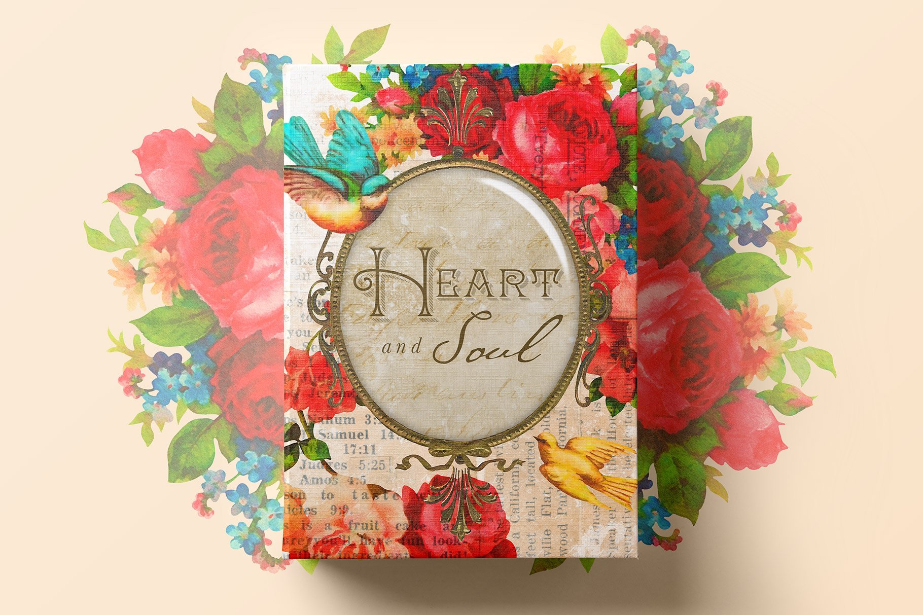 Heart & Soul - Flowers & Frames Kit