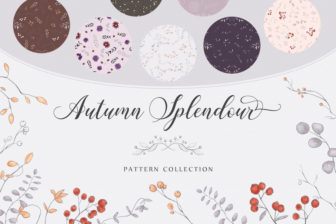 Autumn Splendour - Gentle Pattern Collection