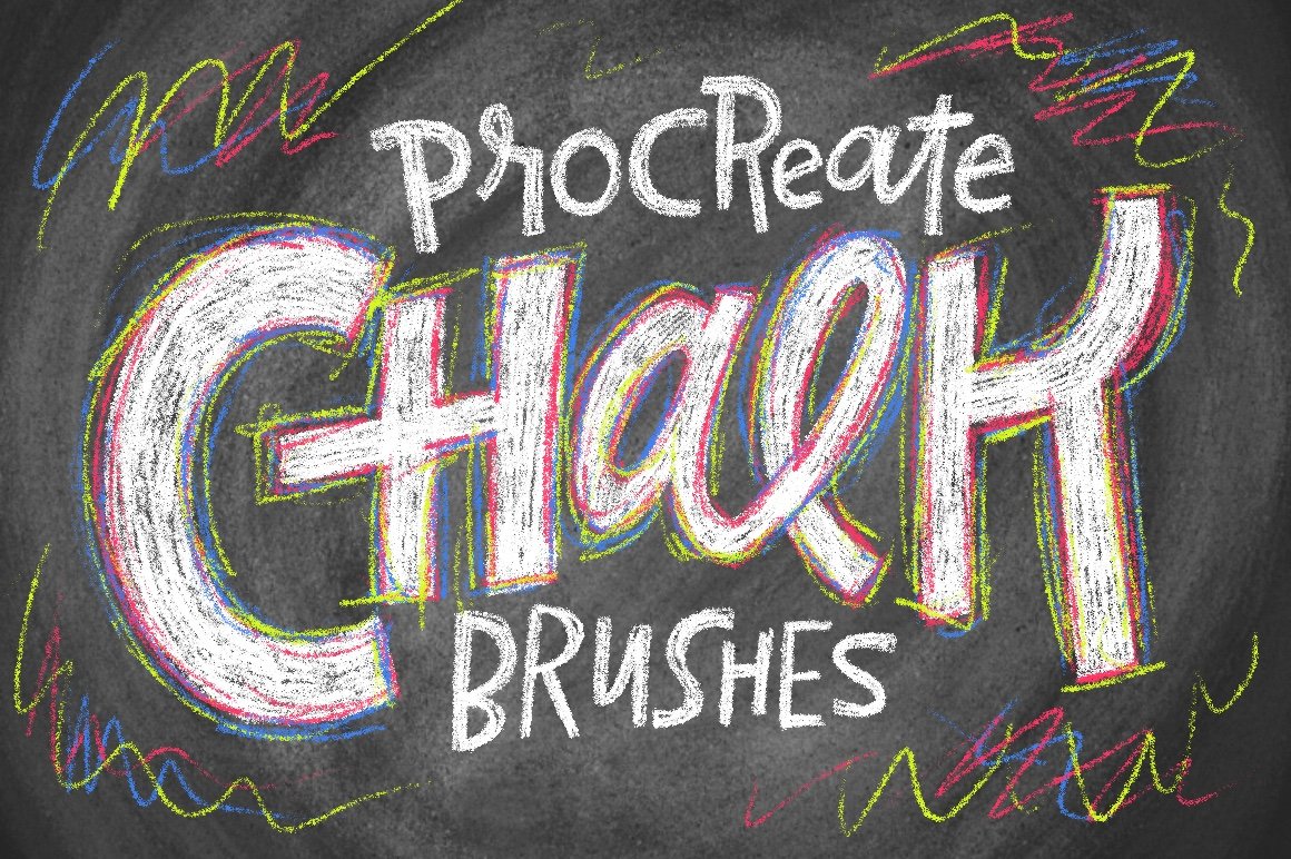 Chalk Brushes for Procreate