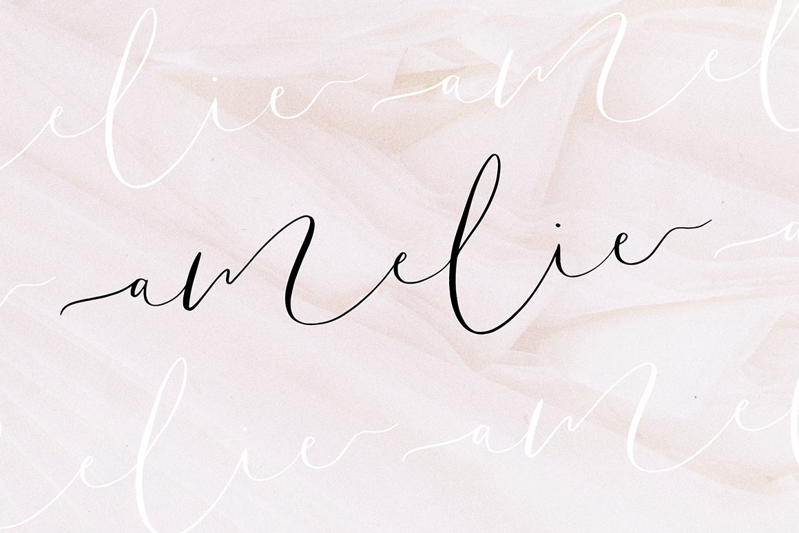 Coral Lovers SVG Watercolor Font Duo