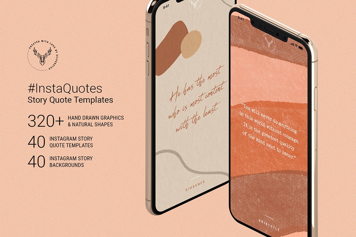 InstaQuotes - 40 Instagram Story Quote Templates