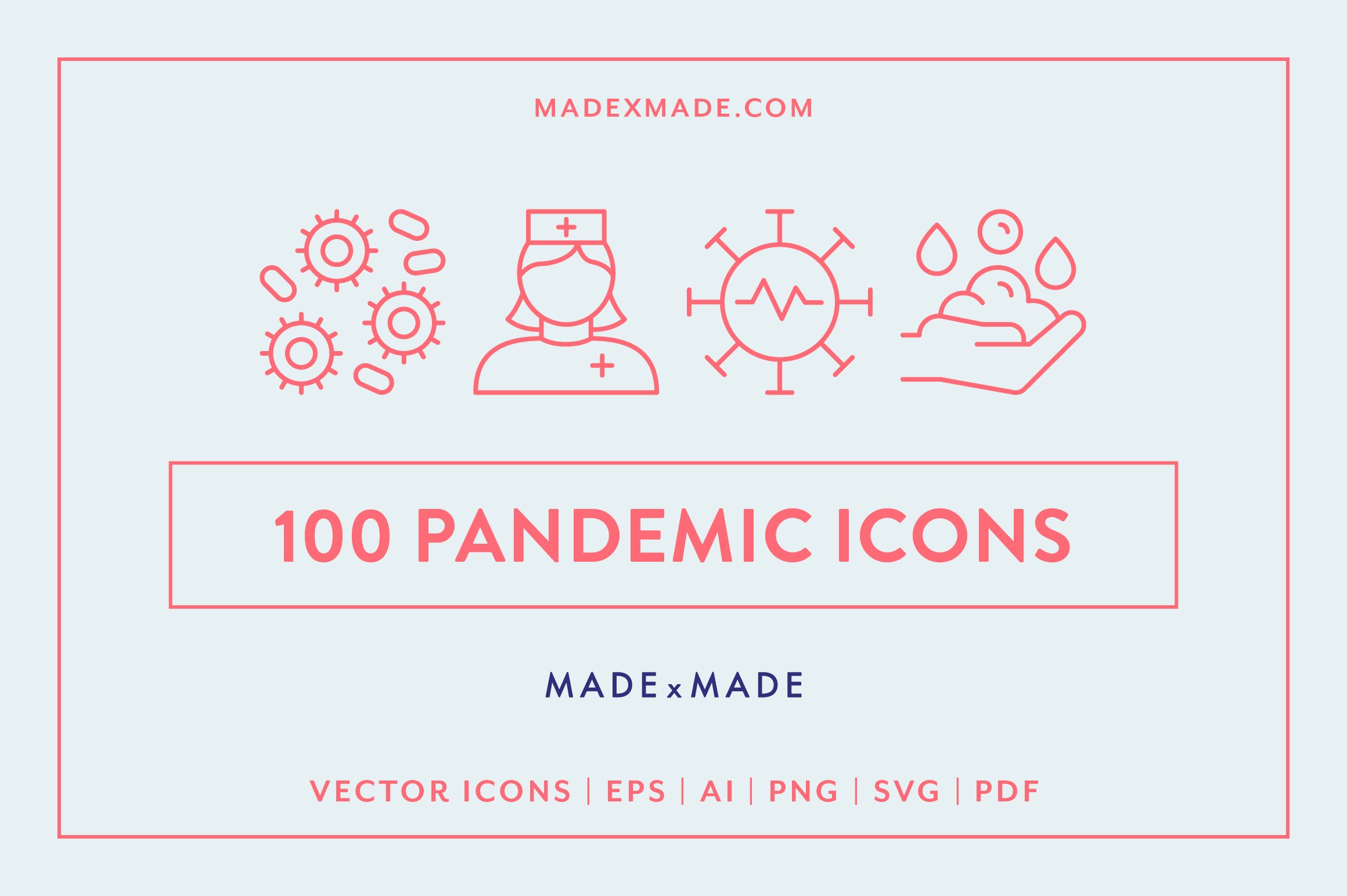 Line Icons – Pandemic