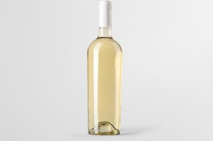 Free: Wine Bottle Mockup Template