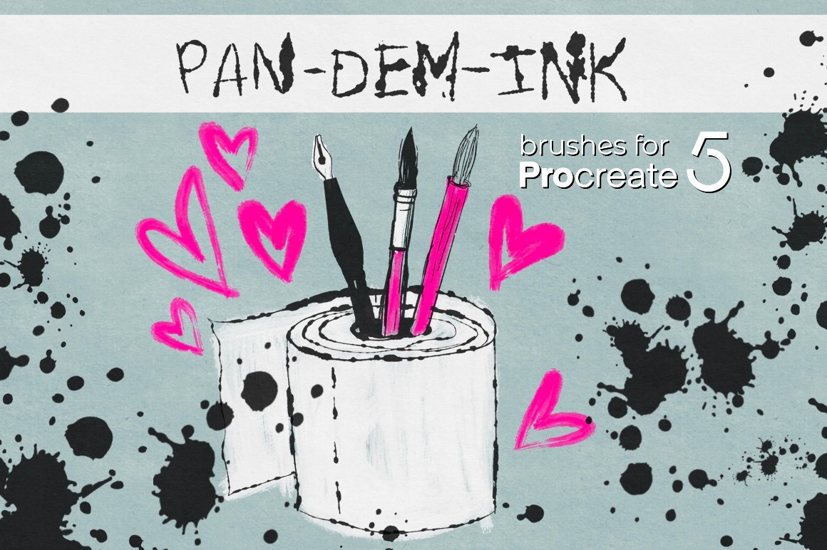 PAN-DEM-INK for Procreate