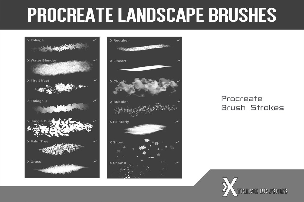 Procreate Landscape Brushes